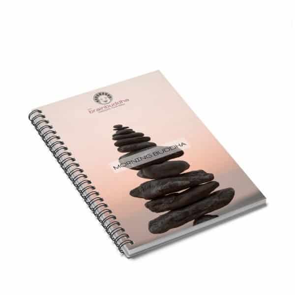 TheBrainBuddha Morning Buddha Spiral Notebook - Ruled Line - Buddha Rocks variant cover