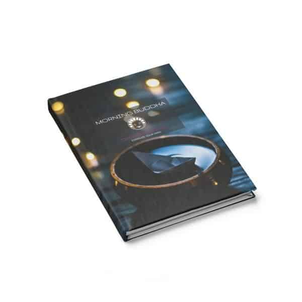 TheBrainBuddha Morning Buddha Hard-Cover Journal - Ruled Line - Buddha Bowl Cover Variant